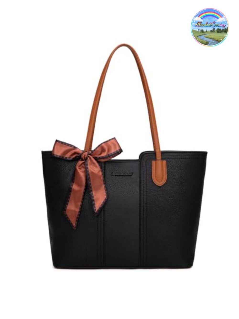 Montana West Vegan Leather Tote Bag Top Handle Satchel Purse